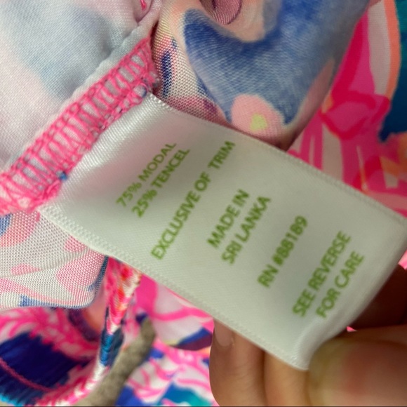 Lilly Pulitzer Piper Pant Swirling Seadream Small S Retails $138 Jogger - Picture 11 of 12